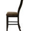 Chaise haute rustique