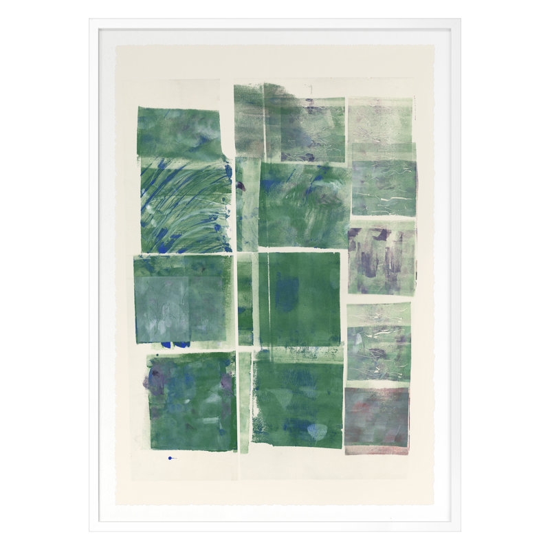 Configurations 9 Print by Paschke, Chris, White Single Picture Framed, 26'' H x 19'' W