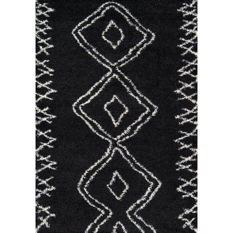 Coss Geometric Indoor Rug, Rectangle 9'3" x 12'6"