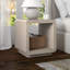 Table d'appoint carrée en aulne de 20 po de large Lonni-117546230