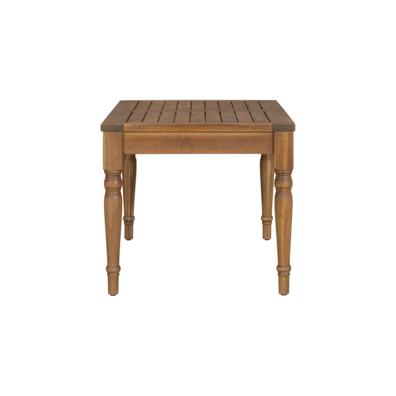 Table basse d'extérieur Acacia Classic, finition naturelle