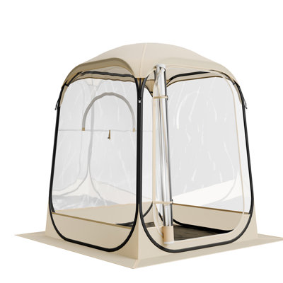 VEVOR Sports Tent Instant Tent Shelter Weather Proof 1 Person Clear Bubble Tent