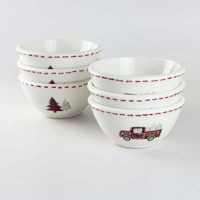 Holiday Tree Truck 6 oz liq. Bol à bonbons / noix