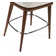 Harper Swivel Upholstered Counter Stool with Solid Wood Frame