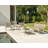 Aurora Square Outdoor Side Table , 20 " W 20 " D