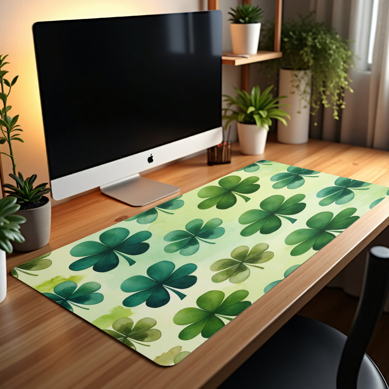 Polyester Desk Pad, 14.4x12.1