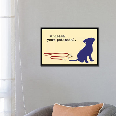 «Unleash Your Potentiel», impression sur toile