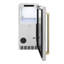 ZLINE Autograph 15 in. Touchstone Clear Cube Ice Maker with Solid Steel Door & Bronze Helix Handle-631190819