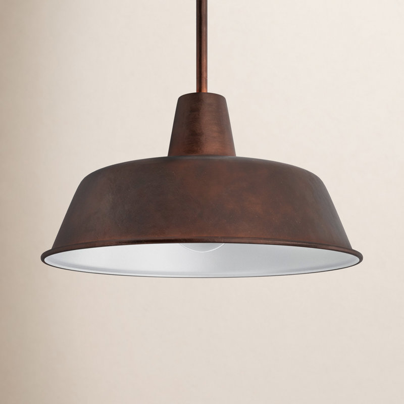 Luminaire suspendu d'extérieur Jorgie, Bronze Empire
