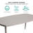 Stevan Rectangular Aluminum Outdoor Dining Table-266165054