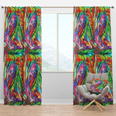 Bright Texture - Bohemian Curtain - Velvet Room darkening - 1 panel