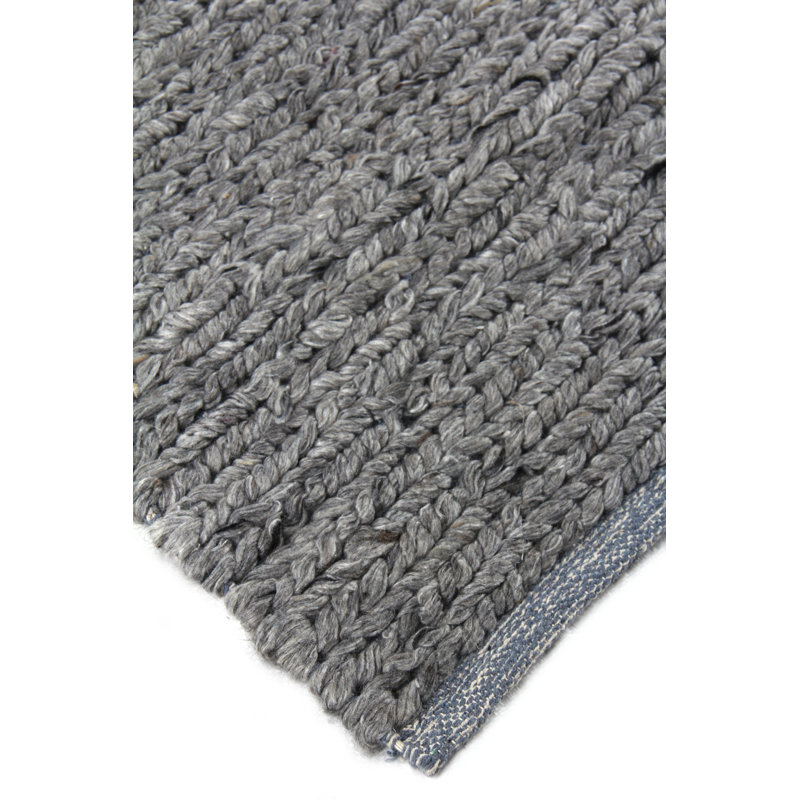 Lauryn Area Rug in Gray, Rectangle 6' x 9'