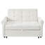 Convertible Pull Out Sofa Bed, 2 Seater Sleeper Loveseat, for Small Apartment