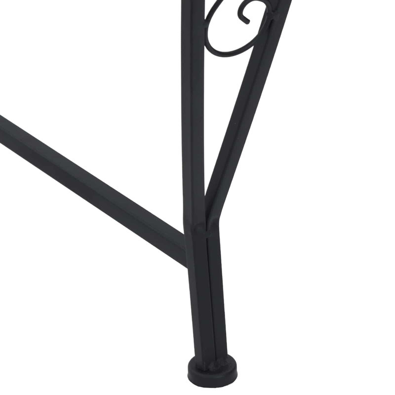 Outdoor Bench, Black