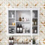 Armoire murale de salle de bain avec miroir et tablettes de rangement-115142047