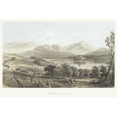 Kilchurn Castle - Wrapped Canvas Painting