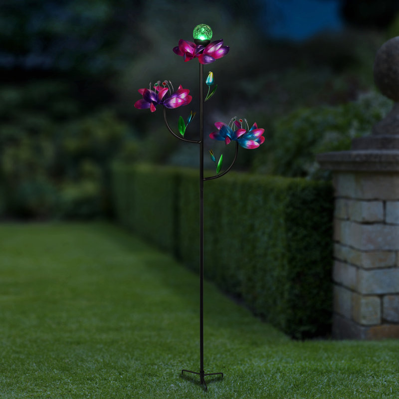 Triple piquet pour jardin