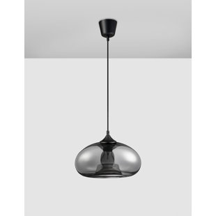 1 - Light Black Single Pendant