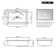 23.6" X 15.5" Rectangular Vitreous China Undermount Bathroom Sink with Overflow Hole,Modern Square Vessel Sinks