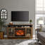 Meuble télé 55 po avec foyer électrique-1193447385