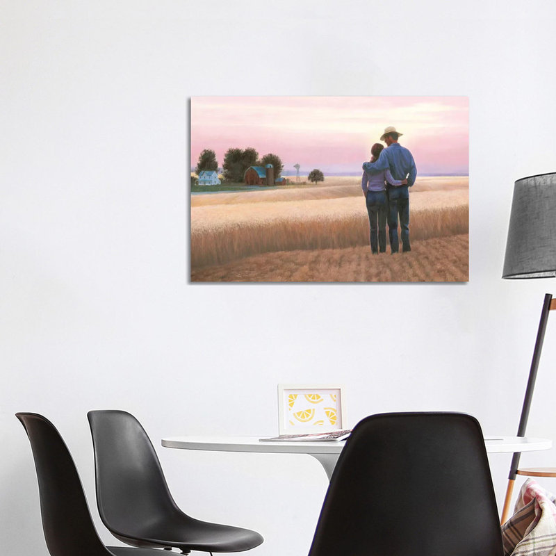 Family Farm by James Wiens - Wrapped Canvas Painting, 101.6 cm H x 66.04 cm W