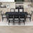 Rokiatou 9-Piece Dining Set,Removable Leaf Table with Wood Chairs-141348649-141348652