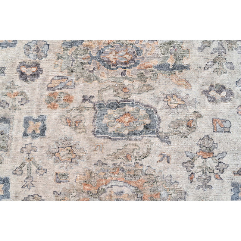 Tapis rectangulaire en laine noué à la main, Rectangle 12 pi x 15 pi