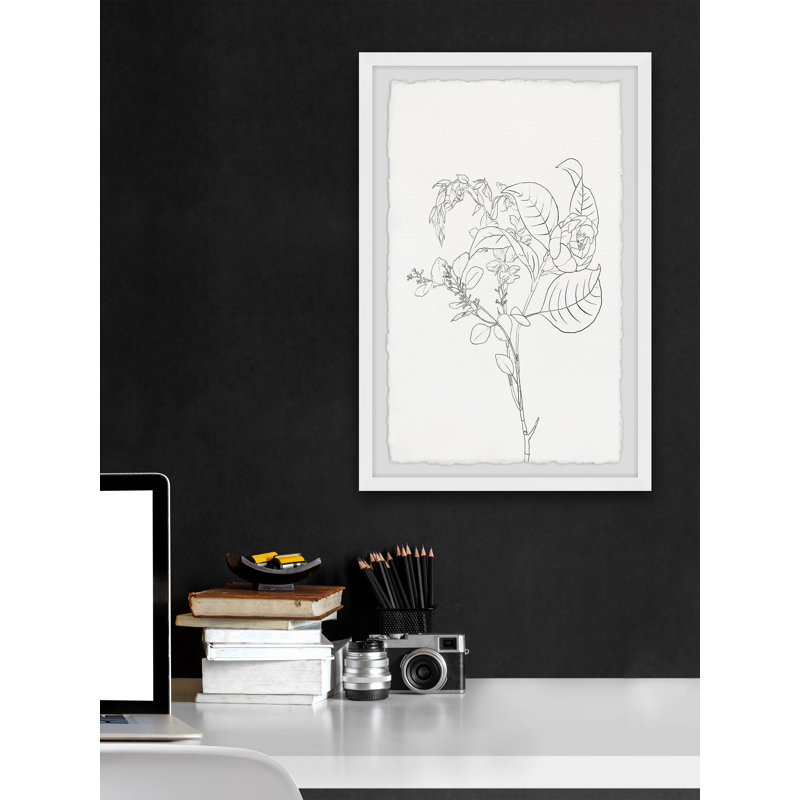 Propagating Foliage par Marmont Hill - reproduction d'art sur papier encadrée, H 12 po x l 8 po
