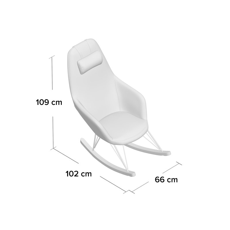 Astere Upholstered Rocking Chair