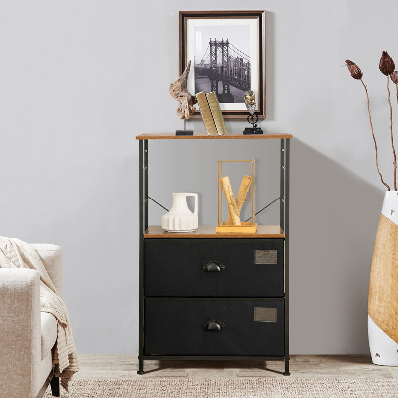 Commode 2 tiroirs l 22 po