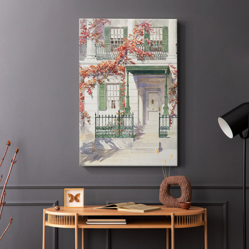 Paysage rétro LXII - galerie Cavas, H 48 po x l 32 po