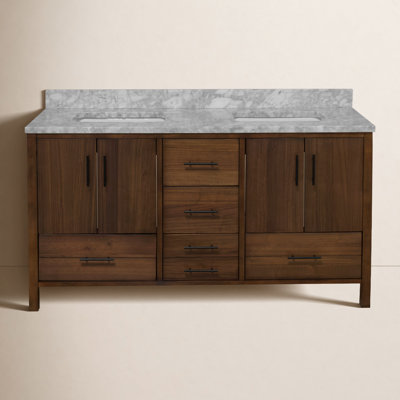 Kiara 60'' Double Bathroom Vanity