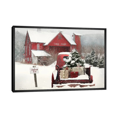 Tree Farm Christmas 1 Piece Wrapped Canvas Wall Art
