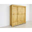 Mccollough 3 Door Solid Wood Wardrobe