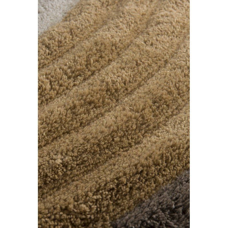 Tapis pour salle de bain antibactérien Volente, Caramel