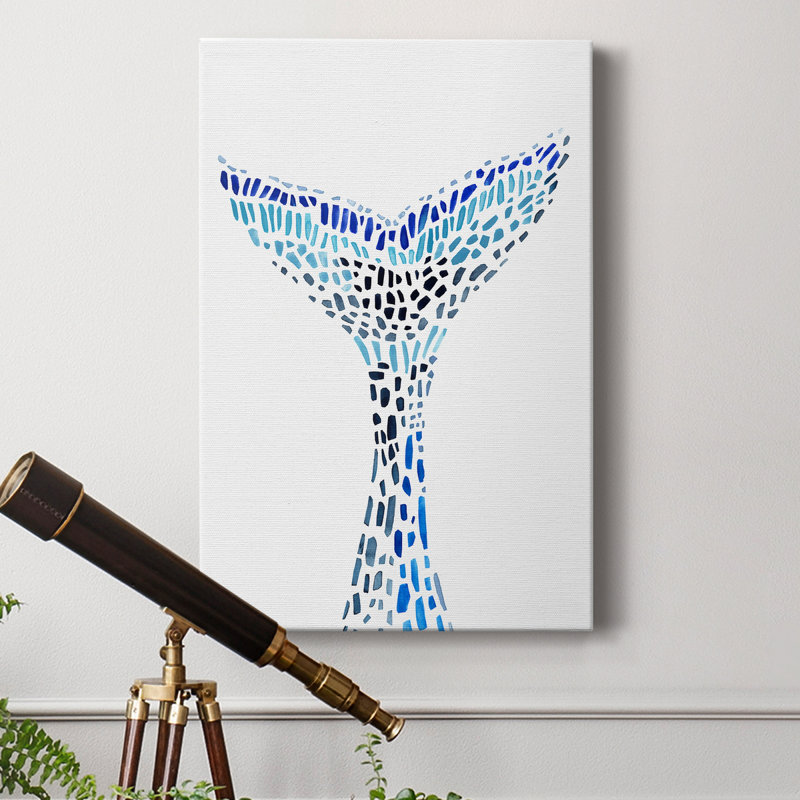 " Mosaic Tail I ", 60" H x 40" W x 1" D