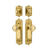 Nostalgic Warehouse Egg & Dart Entry Set with Deco Knob