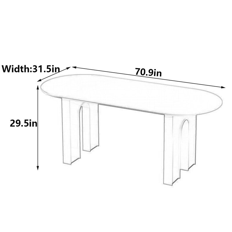 Farmann, 29.50"H x 70.90"L x 31.50"W