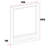 Edick Wood Wall Mirror