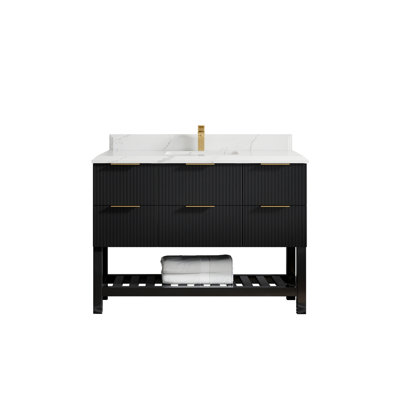 Ensemble de meuble-lavabo simple 48 po Charlyee