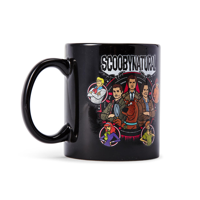 Tasse à café «Scoobynatural» Supernatural & Scooby-Doo Mashup | Peut contenir 11 onces