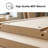 Modern Round Drum Coffee Table, Fully Assembled-537876885-540716809