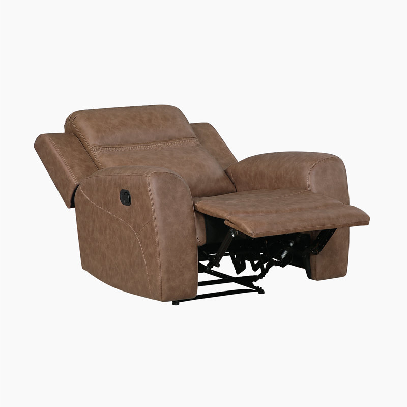 Fauteuil inclinable manuel transitionnel 38 po Neleh, Brun