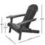 Chaise Adirondack pour patio Malibu-1100337109