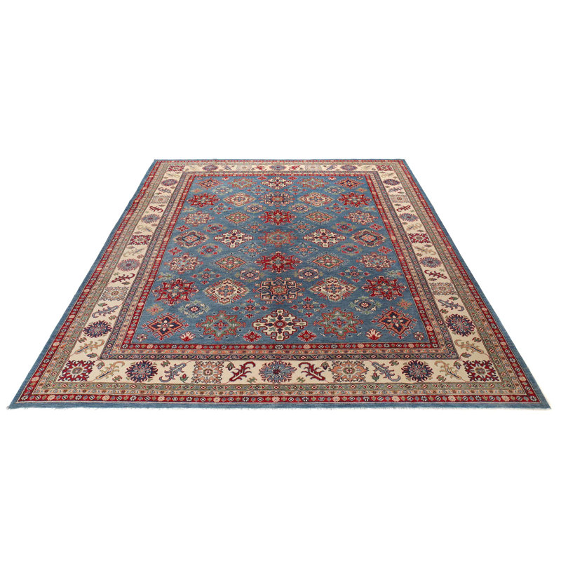 Hand Knotted Wool Floral Rug