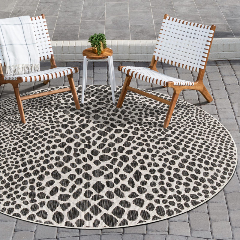 Jill Zarin Cape Town Indoor/Outdoor Rug, Round 13'1"