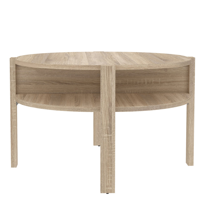 Coffee Table with Storage, Sonoma Oak
