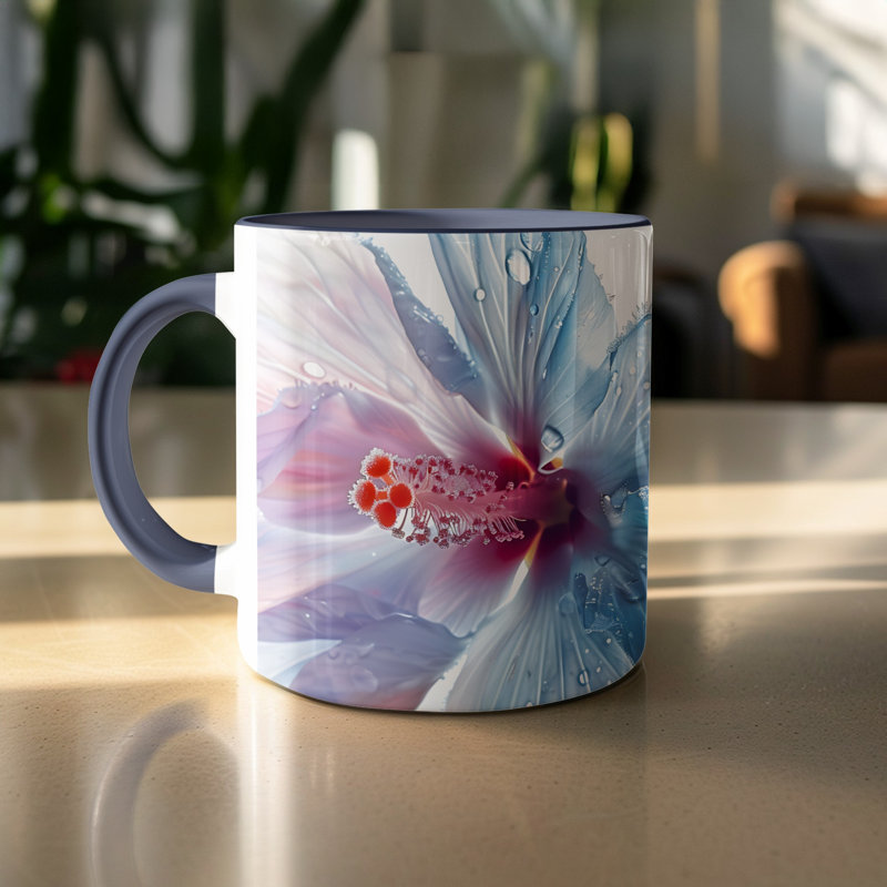 Ceramic Coffee Mug, Navy