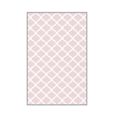 Stylish Woven Carpet, 31.5 x 47.2 inches | 100% Polyester, Pile Height: 0.04 inches, Total Height: 0.31 inches | Antibacterial, Non-Slip PVC Felt Underside | Machine Washable, Perfect for Living Room & Bedroom Decor