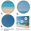 Coastal Minimalisme, photo X, reproduction d'art sur toile-434107114-434107113